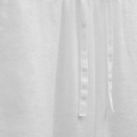 Linen Short in White | James Perse Los Angeles