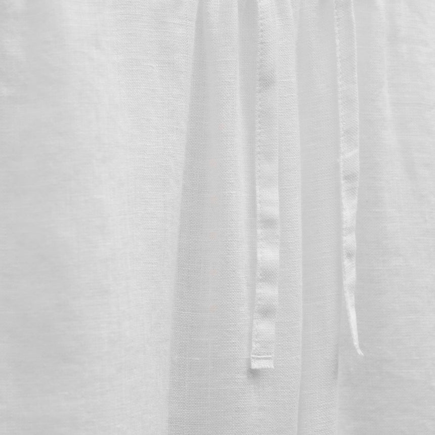 Linen Short in White | James Perse Los Angeles