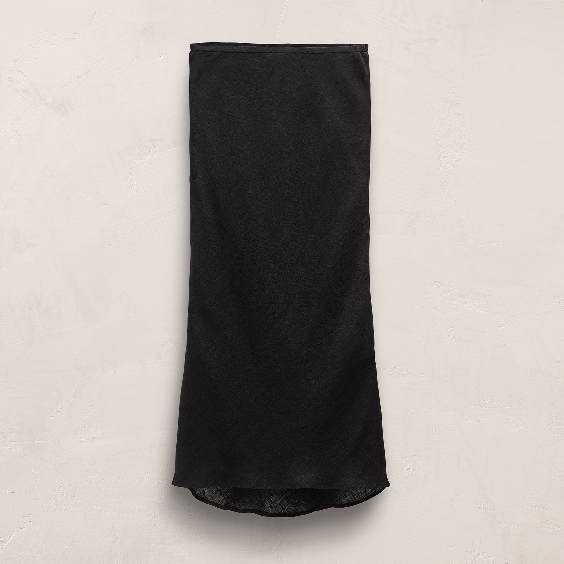 Linen Skirt in Black | James Perse Los Angeles