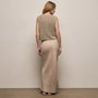 Linen Skirt in Stone | James Perse Los Angeles