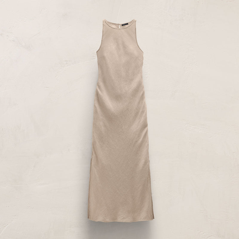 linen halter neck dress The Linen Halter-Neck Dress main image 0