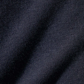 Stretch Lotus Deep V Short Sleeve Tee  in Blue Noir | James Perse Los Angeles