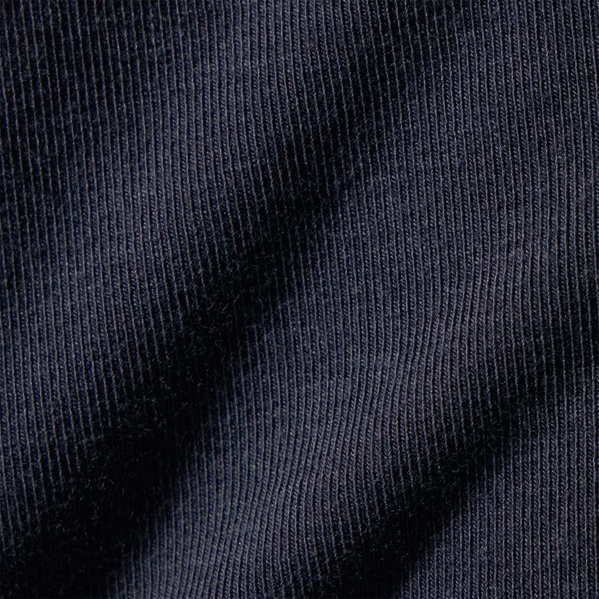 Stretch Lotus Deep V Short Sleeve Tee  in Blue Noir | James Perse Los Angeles