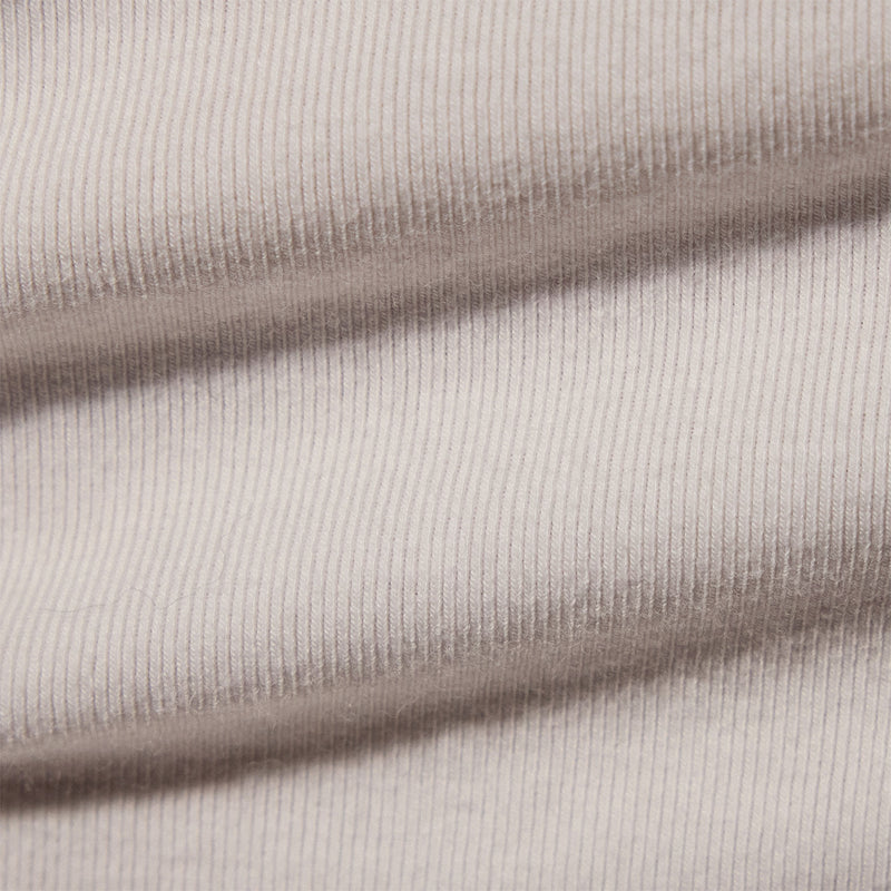 Stretch Lotus Deep V Short Sleeve Tee in White | James Perse Los Angeles