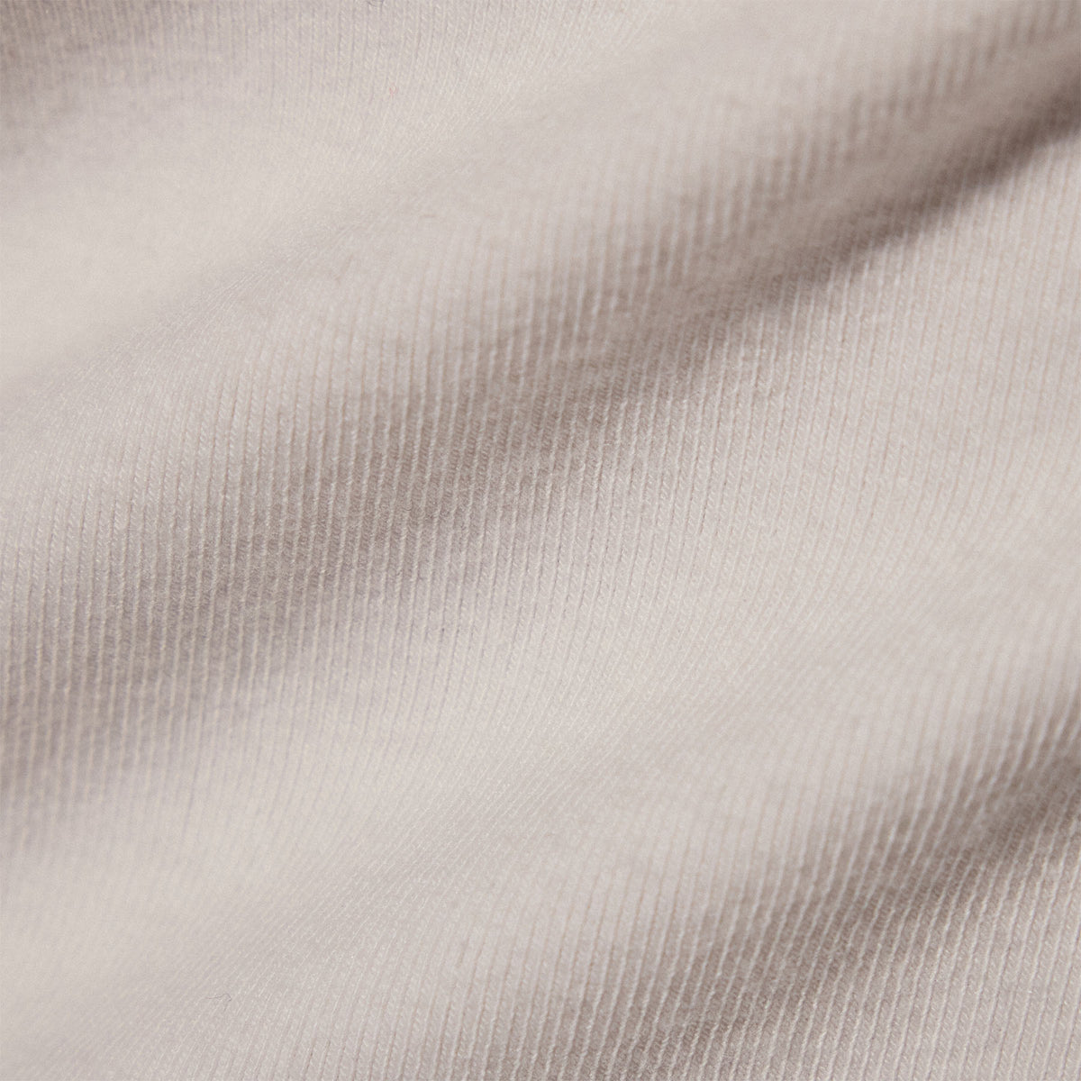 Stretch Lotus Rib Wide V Knit Top in White | James Perse Los Angeles