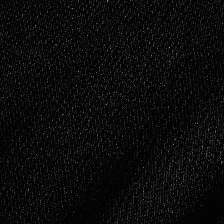 Stretch Lotus Deep V Tee  in Black | James Perse Los Angeles