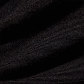 Lotus Sretch Rib Short Sleeve Sport Tee in Black | James Perse Los Angeles
