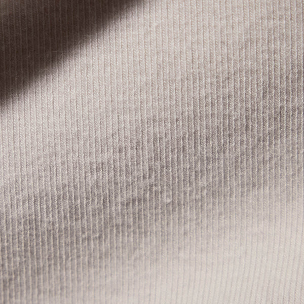 Lotus Sretch Rib Short Sleeve Sport Tee in White | James Perse Los Angeles