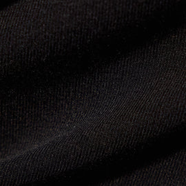 Stretch Lotus Mock Neck Dress in Black | James Perse Los Angeles