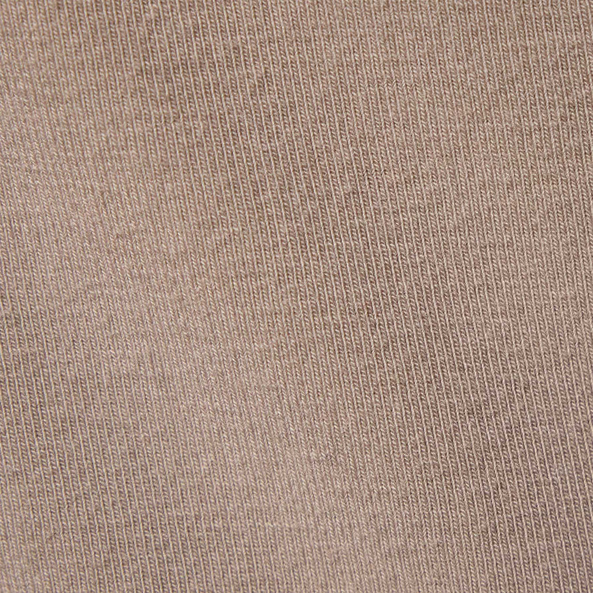 Stretch Lotus Deep V Dress  in Tan | James Perse Los Angeles