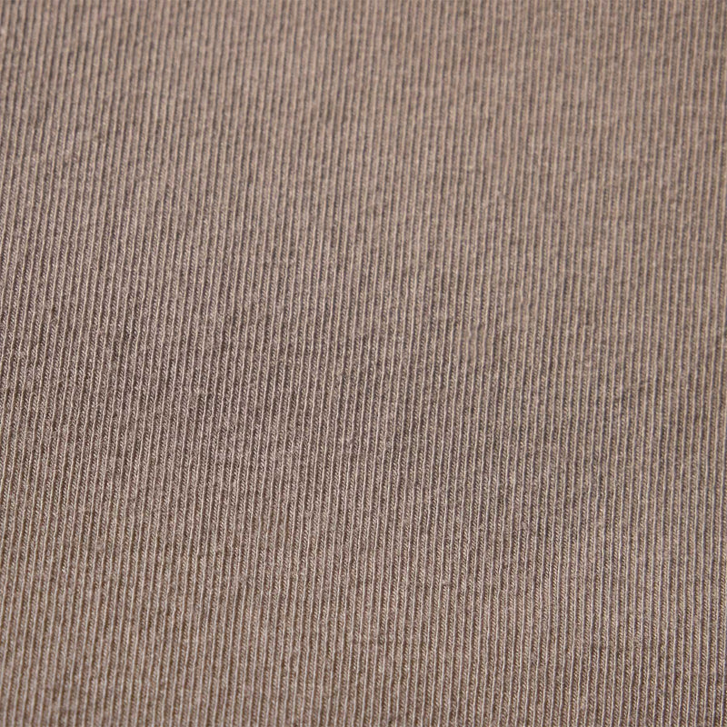 Stretch Lotus Open Neck Dress  in Tan | James Perse Los Angeles