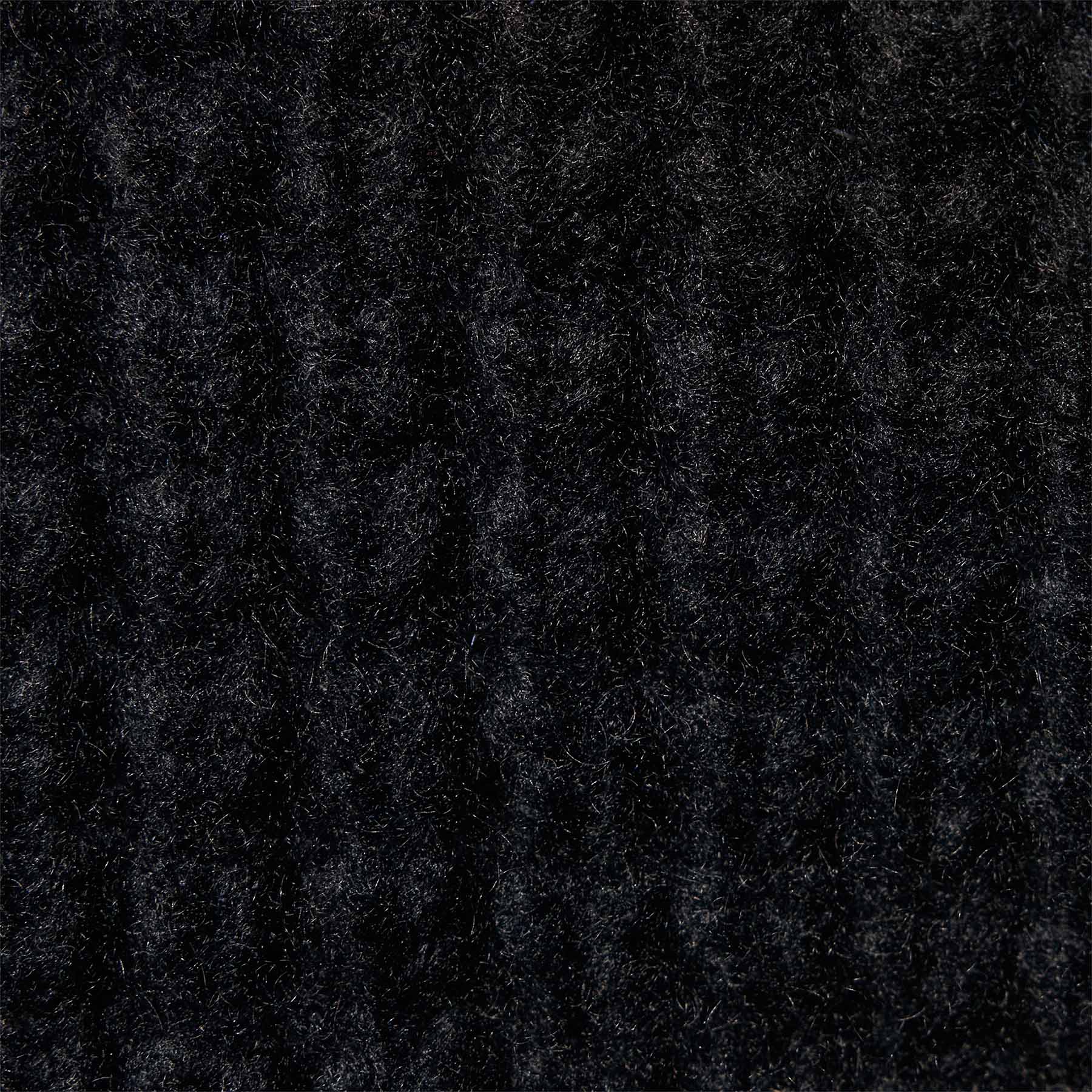 Cashmere Chunky Knit Jacket  in True Black | James Perse Los Angeles