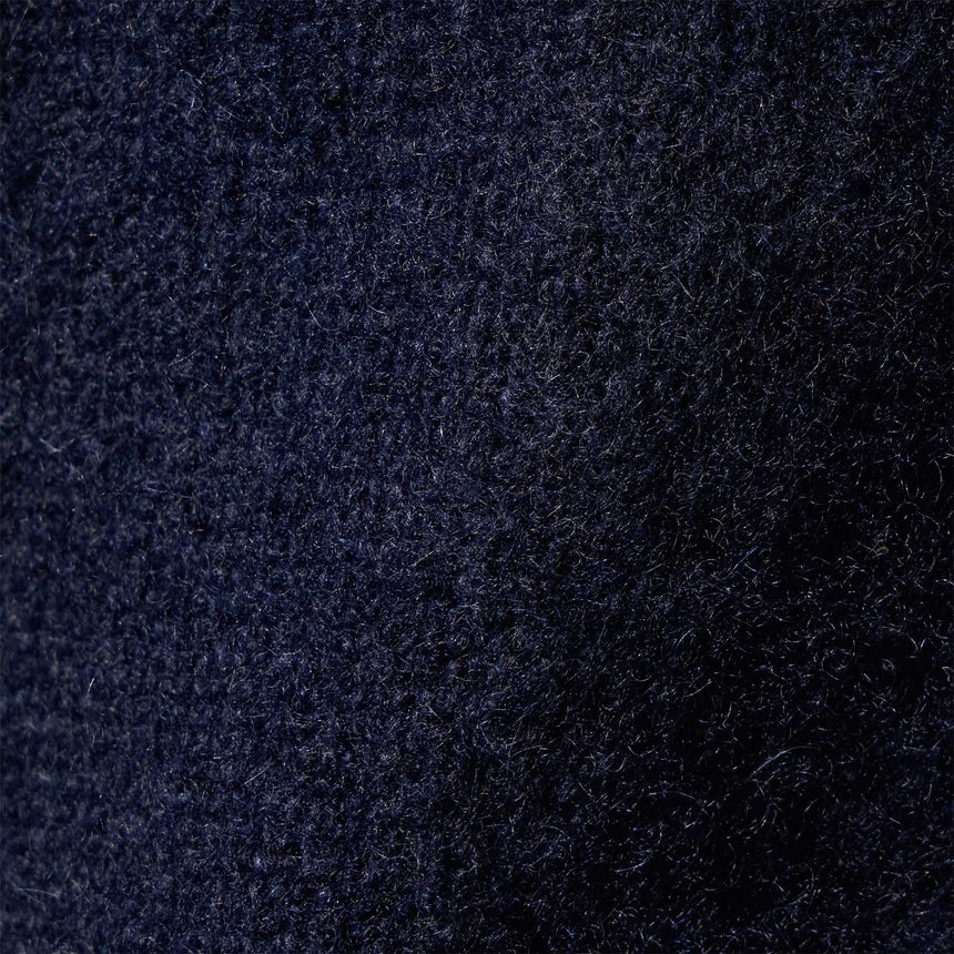 Cashmere Saddle Shoulder Crew Neck in Deep Navy | James Perse Los Angeles