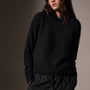 Women's Cashmere Crew Gift Set in True Black/Ivory | James Perse Los Angeles