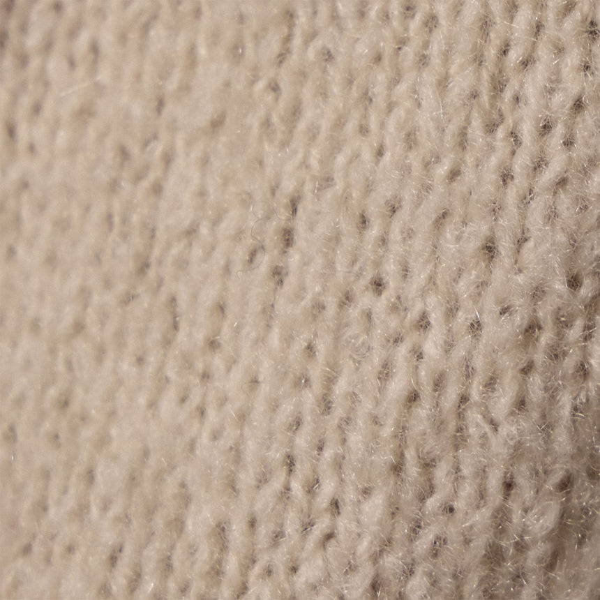 Cashmere Soft V Sweater in Ivory | James Perse Los Angeles