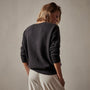 Lightweight Cashmere V Neck Sweater in Black | James Perse Los Angeles