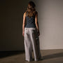 Wide Leg Linen Vscs Cargo Pant in Nimbus Pigment | James Perse Los Angeles