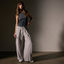Wide Leg Linen Vscs Cargo Pant in Nimbus Pigment | James Perse Los Angeles