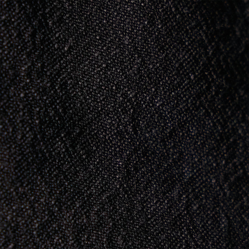 Textured Linen Viscose Jumpsuit in Black | James Perse Los Angeles