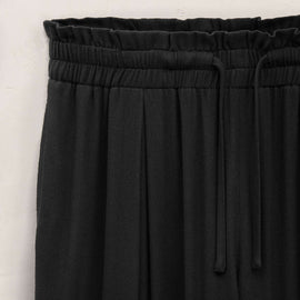 Lx Viscose Wool Paperbag Pant in Black | James Perse Los Angeles