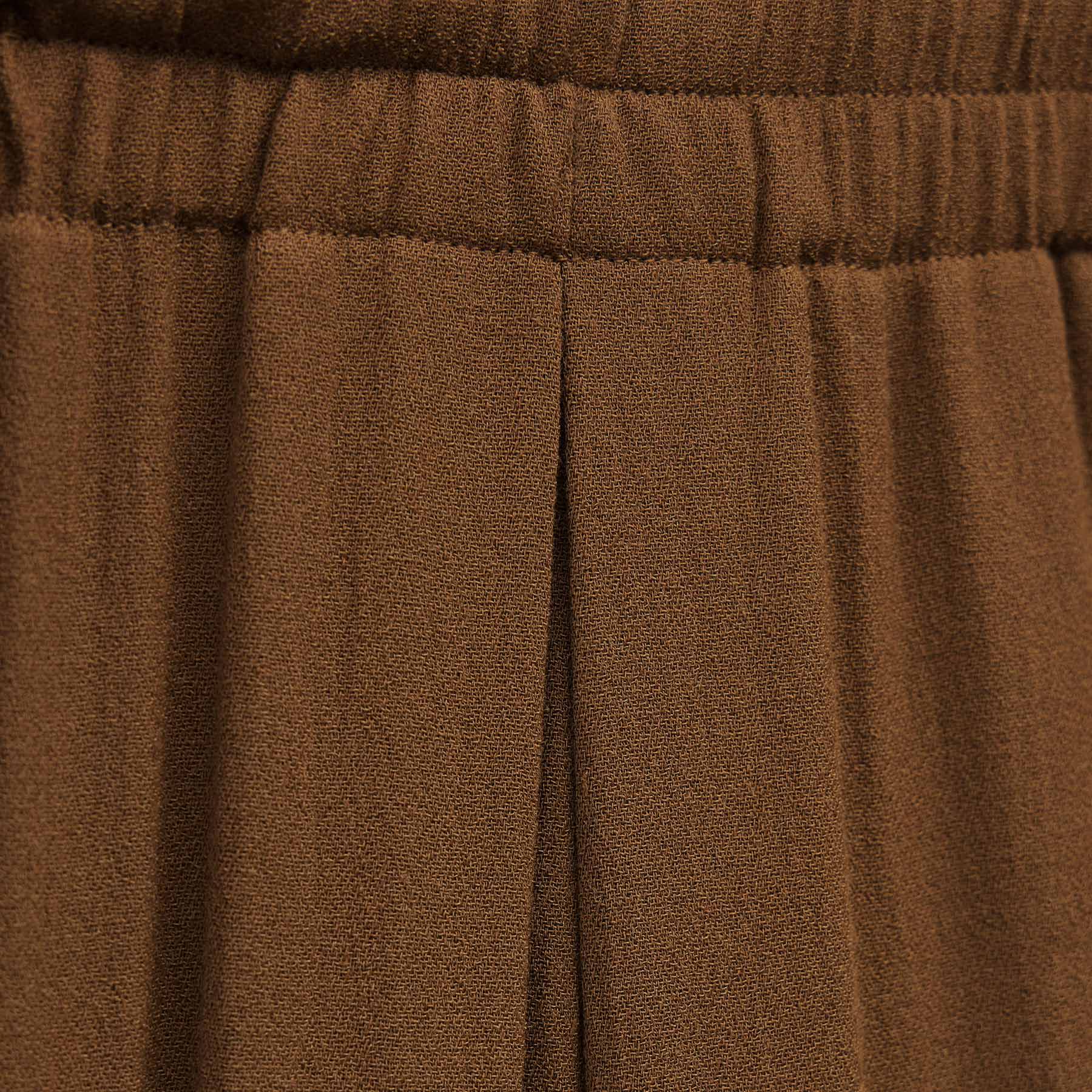 Lx Viscose Wool Paperbag Pant in Gingerbread | James Perse Los Angeles
