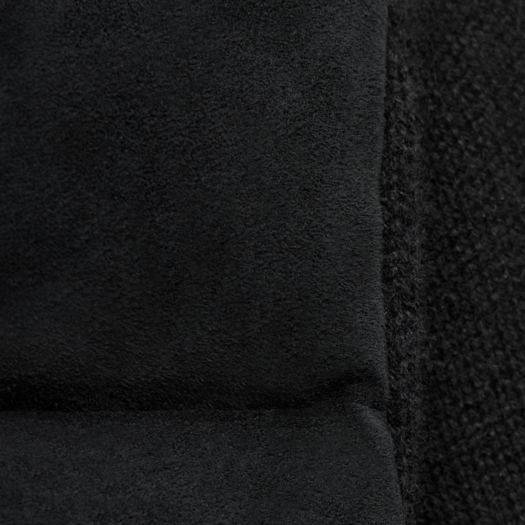 Quilted Suede Mixed Media Jacket in Black | James Perse Los Angeles