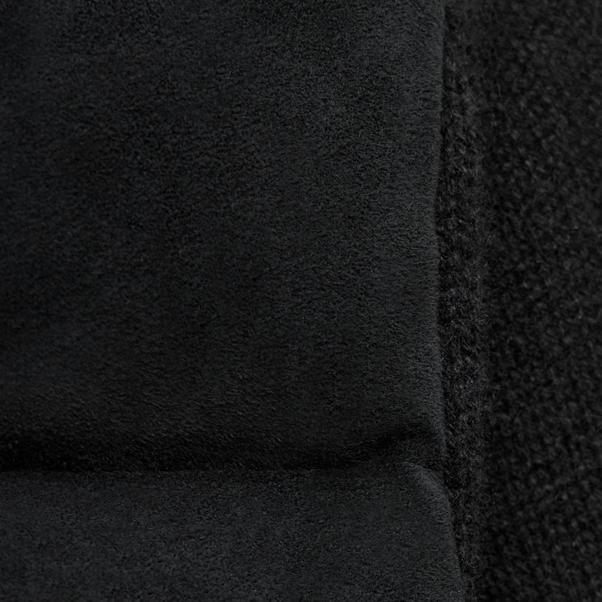 Quilted Suede Mixed Media Jacket in Black | James Perse Los Angeles