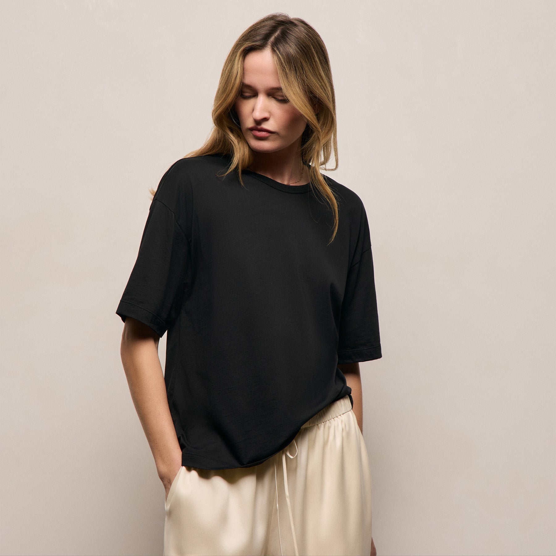 Lightweight Luxe Jersey Tee from James Perse - $175