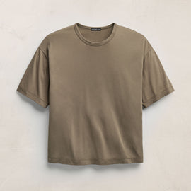 Lightweight Luxe Jersey Tee in Light Olive | James Perse Los Angeles