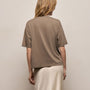 Lightweight Luxe Jersey Tee in Light Olive | James Perse Los Angeles
