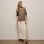 Lightweight Luxe Jersey Tee in Light Olive | James Perse Los Angeles