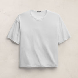 Lightweight Luxe Jersey Tee in White | James Perse Los Angeles