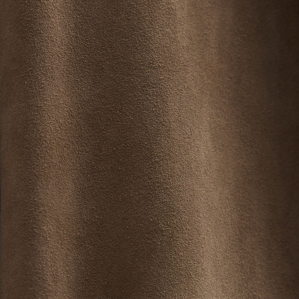 Suede Trench Coat in Caribou | James Perse Los Angeles FLAT