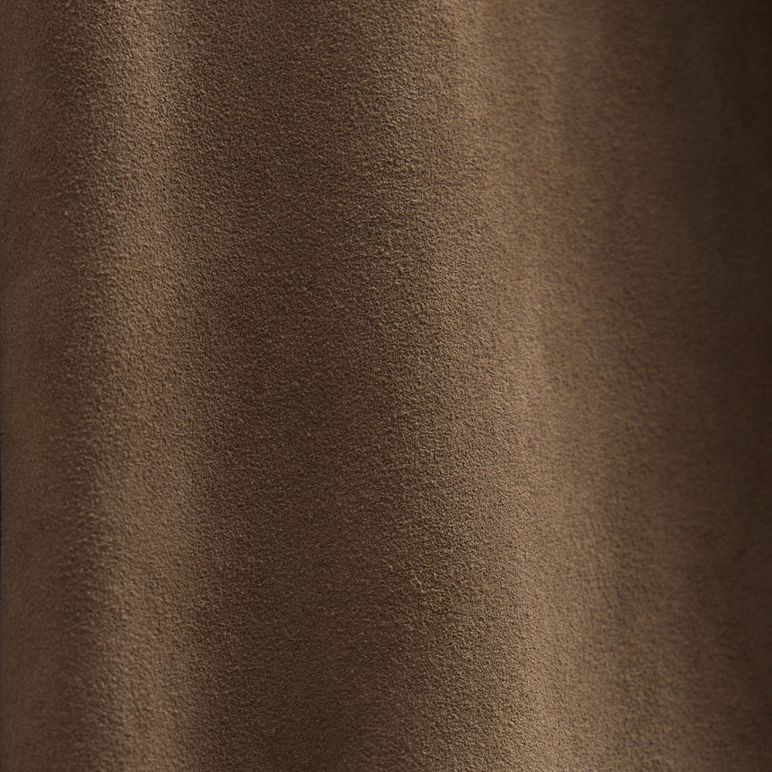 Suede Trench Coat in Caribou | James Perse Los Angeles FLAT