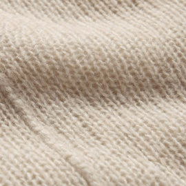 Marled Cashmere Silk V Neck Sweater in Alabaster Mix | James Perse Los Angeles