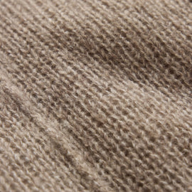 Marled Cashmere Silk V Neck Sweater in Grout Mix | James Perse Los Angeles