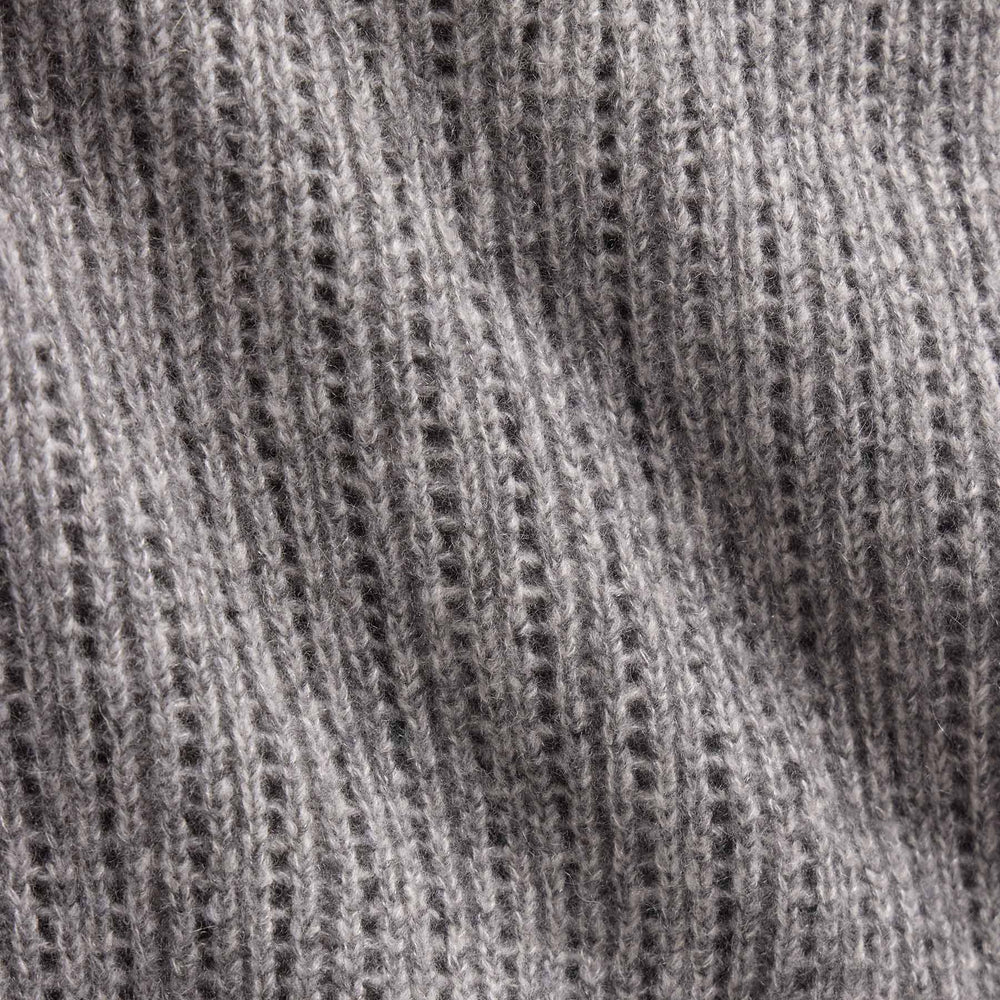 Open Stitch Vest in Grey Mix | James Perse Los Angeles FLAT