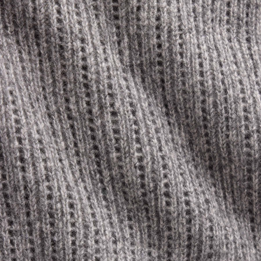 Open Stitch Vest in Grey Mix | James Perse Los Angeles FLAT