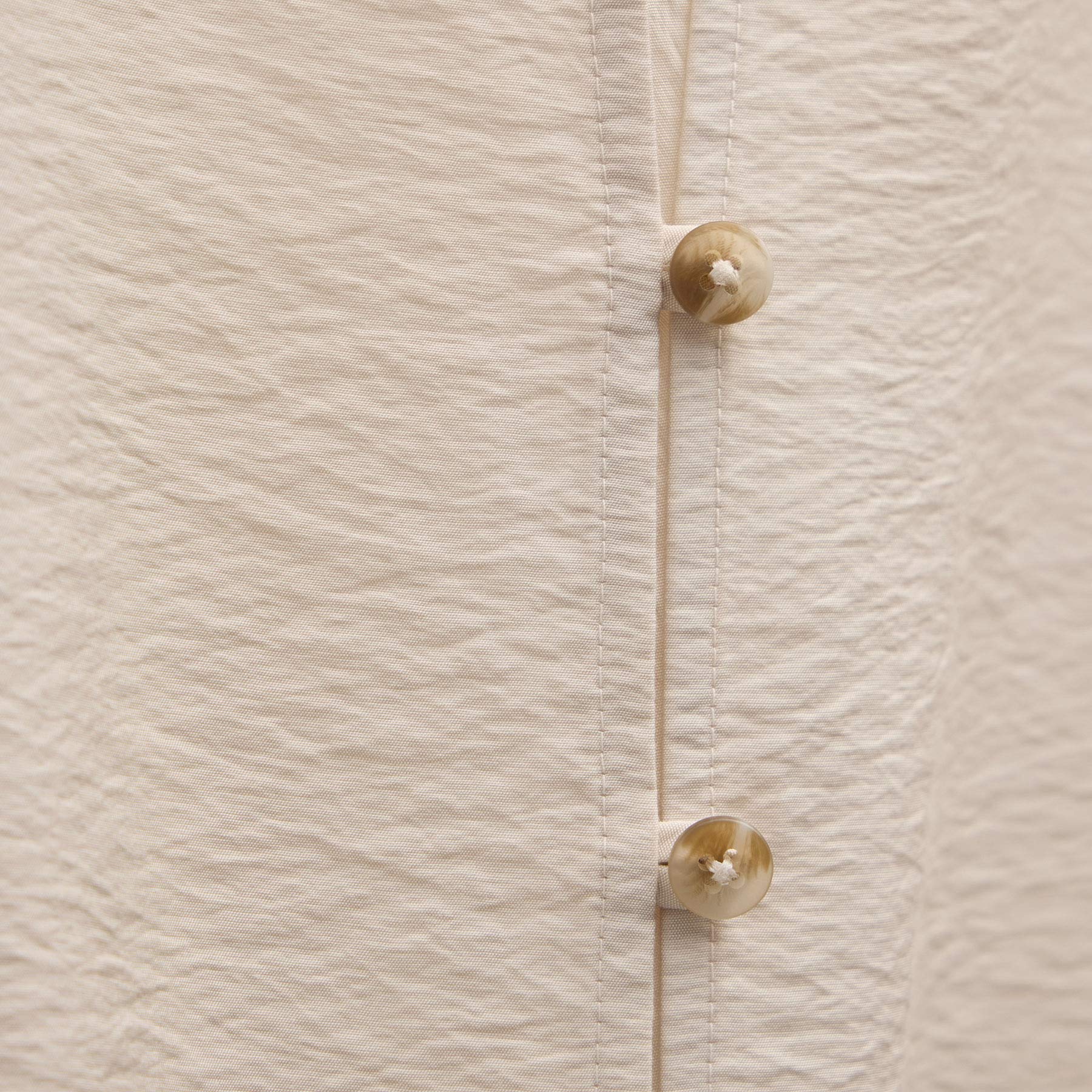 Modal Silk Blend Tie Up Dress in Parchment | James Perse Los Angeles