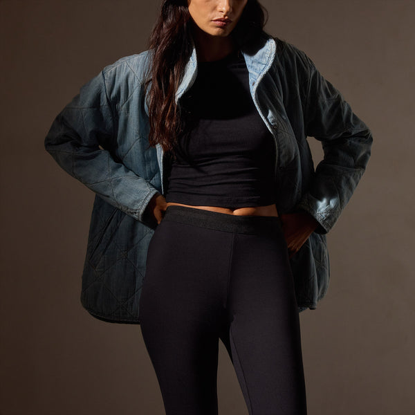 Scuba Legging in Black | James Perse Los Angeles