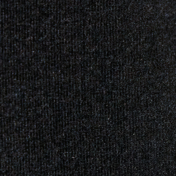 Cropped Long Sleeve Half Zip in Black | James Perse Los Angeles