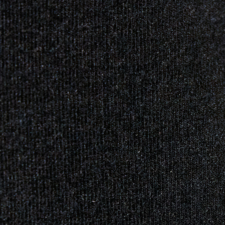 Cropped Long Sleeve Half Zip in Black | James Perse Los Angeles