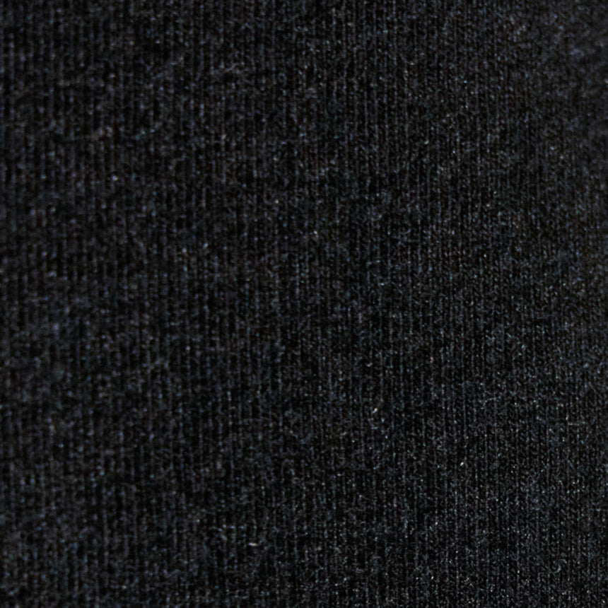 Cropped Long Sleeve Half Zip in Black | James Perse Los Angeles