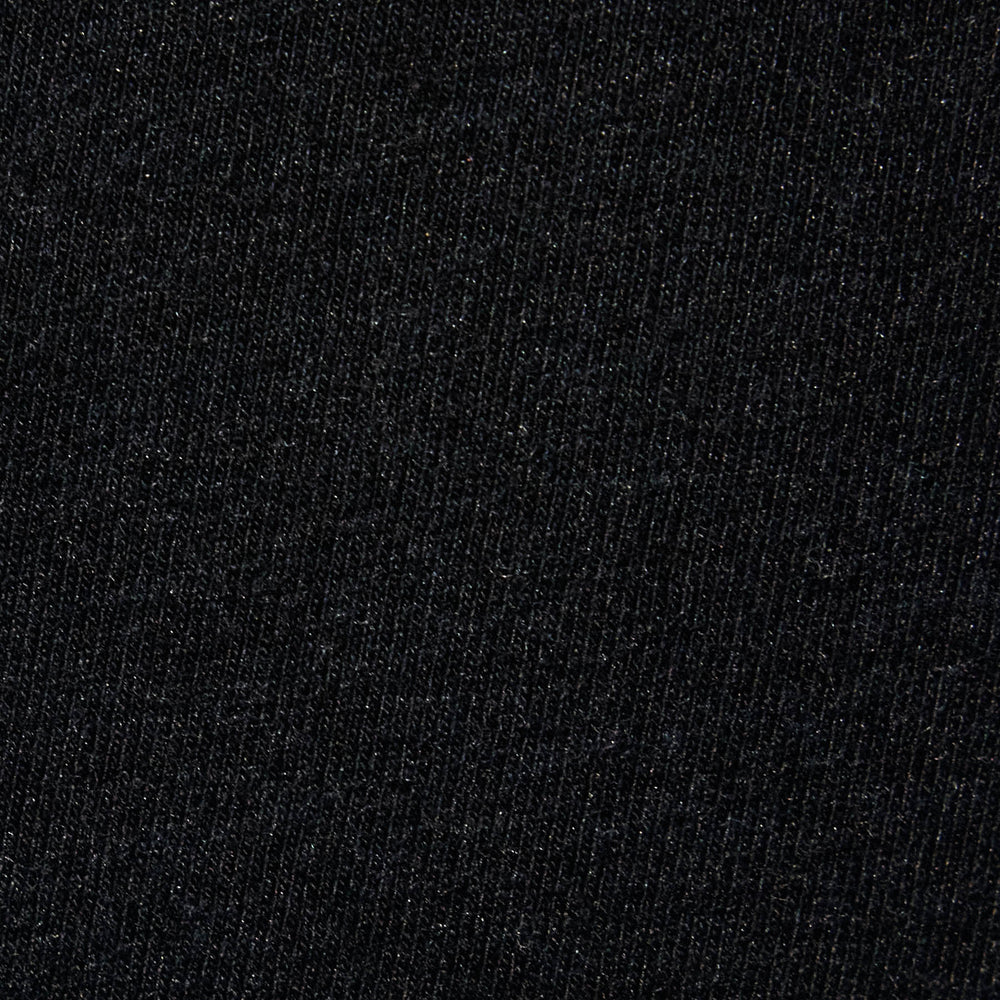 Long Sleeve Cropped Tee  in Black | James Perse Los Angeles