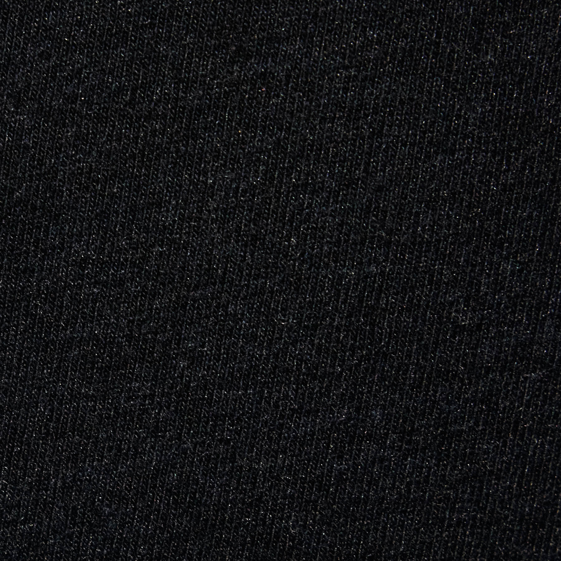 Long Sleeve Cropped Tee  in Black | James Perse Los Angeles