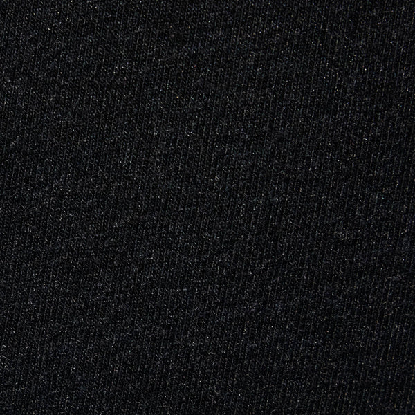 Long Sleeve Cropped Tee  in Black | James Perse Los Angeles