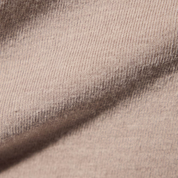 Long Sleeve Cropped Tee in Nude | James Perse Los Angeles