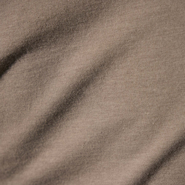 Long Sleeve Cropped Tee  in Overcast | James Perse Los Angeles