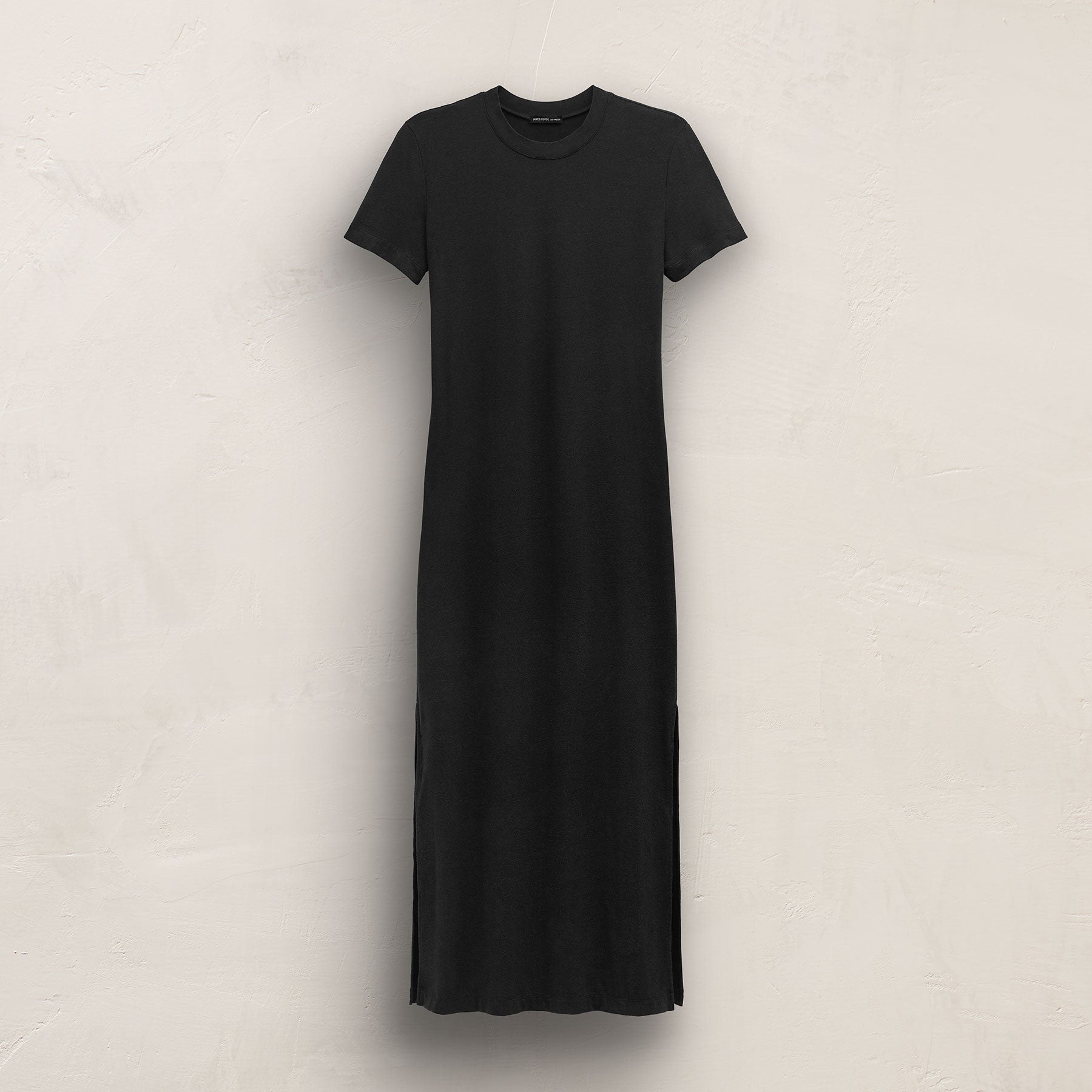 T Shirt Dress in Black | James Perse Los Angeles