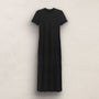 T Shirt Dress in Black | James Perse Los Angeles